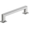 Amerock Lintel 8-13/16 inch (224mm) Center-to-Center Satin Nickel Cabinet Pull, BP37446G10(Polished Chrome)