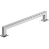 Amerock Lintel 8-13/16 inch (224mm) Center-to-Center Satin Nickel Cabinet Pull, BP37446G10(Polished Chrome)