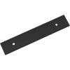 Amerock Maymont 3-3/4 inch (96mm) Center-to-Center Rectangle Golden Champagne Cabinet Pull Backplate, BP37588BBZ(Matte Black)