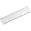 Amerock Maymont 3-3/4 inch (96mm) Center-to-Center Rectangle Golden Champagne Cabinet Pull Backplate, BP37588BBZ(Polished Chrome)