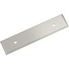 Amerock Maymont 3-3/4 inch (96mm) Center-to-Center Rectangle Golden Champagne Cabinet Pull Backplate, BP37588BBZ(Satin Nickel)