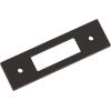 Amerock Medora 12 inch (305mm) Center-to-Center Rectangle Polished Nickel Cabinet Pull Backplate, BP37789PN(Oil Rubbed Bronze)