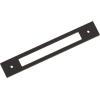 Amerock Medora 12 inch (305mm) Center-to-Center Rectangle Polished Nickel Cabinet Pull Backplate, BP37789PN(Oil Rubbed Bronze)