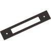 Amerock Medora 12 inch (305mm) Center-to-Center Rectangle Polished Nickel Cabinet Pull Backplate, BP37789PN(Oil Rubbed Bronze)