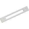 Amerock Medora 12 inch (305mm) Center-to-Center Rectangle Polished Nickel Cabinet Pull Backplate, BP37789PN(Polished Chrome)
