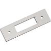 Amerock Medora 12 inch (305mm) Center-to-Center Rectangle Polished Nickel Cabinet Pull Backplate, BP37789PN(Polished Nickel)