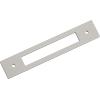 Amerock Medora 12 inch (305mm) Center-to-Center Rectangle Polished Nickel Cabinet Pull Backplate, BP37789PN(Satin Nickel)