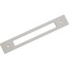 Amerock Medora 12 inch (305mm) Center-to-Center Rectangle Polished Nickel Cabinet Pull Backplate, BP37789PN(Satin Nickel)