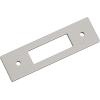 Amerock Medora 12 inch (305mm) Center-to-Center Rectangle Polished Nickel Cabinet Pull Backplate, BP37789PN(Satin Nickel)