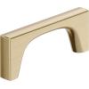 Amerock Merced 12 inch (305mm) Center-to-Center Golden Champagne Appliance Pull, BP37430BBZ(Golden Champagne)