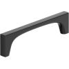 Amerock Merced 12 inch (305mm) Center-to-Center Golden Champagne Appliance Pull, BP37430BBZ(Matte Black)