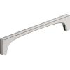 Amerock Merced 12 inch (305mm) Center-to-Center Golden Champagne Appliance Pull, BP37430BBZ(Polished Nickel)