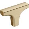 Amerock Merced 2 inch (51mm) Length Champagne Bronze Cabinet Knob, BP37421CZ(Golden Champagne)
