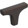 Amerock Merced 2 inch (51mm) Length Champagne Bronze Cabinet Knob, BP37421CZ(Oil Rubbed Bronze)