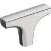 Amerock Merced 2 inch (51mm) Length Champagne Bronze Cabinet Knob, BP37421CZ(Polished Chrome)