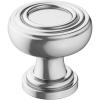 Amerock | Cabinet Knob | Oil Rubbed Bronze | 1-1/8 inch (29 mm) Diameter | Ville | 1 Pack | Drawer Knob | Cabinet Hardware(Polished Chrome)