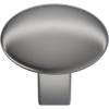 Amerock | Cabinet Knob |Champagne Bronze | 1-1/4 in (32 mm) Diameter Drawer Knob | Riva | Kitchen and Bath Hardware | Furniture Hardware(Polished Chrome)