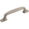 Amerock | Cabinet Pull | Aged Pewter | 3-3/4 inch (96 mm) Center to Center | Highland Ridge | 1 Pack | Drawer Pull | Drawer Handle | Cabinet Hardware(Aged Pewter)