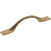 Amerock | Cabinet Pull | Champagne Bronze | 3-3/4 inch (96 mm) Center-to-Center | Uprise | 1 Pack | Drawer Pull | Cabinet Handle | Cabinet Hardware