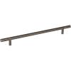 Amerock | Cabinet Pull | Gunmetal | 10-1/16 inch (256 mm) Center to Center | Bar Pulls | 1 Pack | Drawer Pull | Drawer Handle | Cabinet Hardware