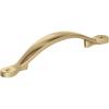 Amerock | Cabinet Pull | Matte Black | 3 inch (76 mm) Center to Center | Inspirations | 1 Pack | Drawer Pull | Drawer Handle | Cabinet Hardware(Champagne Bronze)