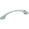 Amerock | Cabinet Pull | Satin Nickel | 3-3/4 inch (96 mm) Center to Center | Vaile | 10 Pack | Drawer Pull | Drawer Handle | Cabinet Hardware(Polished Chrome)