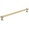Amerock | Cabinet Pull | Satin Nickel/Polished Chrome | 3-3/4 inch (96 mm) Center to Center | Overton | 1 Pack | Drawer Pull | Drawer Handle | Cabinet Hardware(Brushed Gold/Satin Nickel)