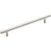 Amerock | Cabinet Pull | Sterling Nickel | 7-9/16 inch (192 mm) Center to Center | Bar Pulls | 10 Pack | Drawer Pull | Drawer Handle | Cabinet Hardware