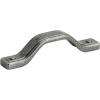 Amerock | Kitchen Cabinet Pull | Antique Iron | 6-5/16 in (160 mm) Center-to-Center | Jolene | 1 Pack | Furniture Hardware | Cabinet Handle | Bathroom Drawer Pull(Antique Iron)