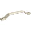 Amerock | Kitchen Cabinet Pull | Antique Iron | 6-5/16 in (160 mm) Center-to-Center | Jolene | 1 Pack | Furniture Hardware | Cabinet Handle | Bathroom Drawer Pull(Silver Champagne)