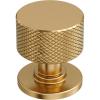 Amerock Balata 2 inch (51mm) Length Champagne Bronze Cabinet Knob, BP37621CZ(Champagne Bronze)