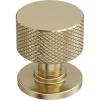 Amerock Balata 2 inch (51mm) Length Champagne Bronze Cabinet Knob, BP37621CZ(Golden Champagne)