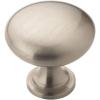 Amerock Corp Edona 1-1/4 in (32 mm) Diameter Satin Nickel Cabinet Knob – 2 Pack