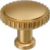 Amerock Farewind 1-1/4 inch (32mm) Diameter Satin Nickel Cabinet Knob, BP37800G10(Champagne Bronze)