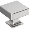 Amerock Lintel 1-1/4 inch (32mm) Length Polished Chrome Cabinet Knob, BP3744026(Polished Chrome)