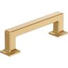 Amerock Lintel 8-13/16 inch (224mm) Center-to-Center Satin Nickel Cabinet Pull, BP37446G10(Champagne Bronze)
