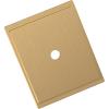 Amerock Maymont 3-3/4 inch (96mm) Center-to-Center Rectangle Golden Champagne Cabinet Pull Backplate, BP37588BBZ(Champagne Bronze)