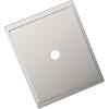 Amerock Maymont 3-3/4 inch (96mm) Center-to-Center Rectangle Golden Champagne Cabinet Pull Backplate, BP37588BBZ(Polished Nickel)