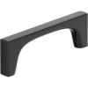 Amerock Merced 12 inch (305mm) Center-to-Center Golden Champagne Appliance Pull, BP37430BBZ(Matte Black)