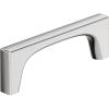 Amerock Merced 12 inch (305mm) Center-to-Center Golden Champagne Appliance Pull, BP37430BBZ(Polished Chrome)