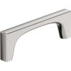 Amerock Merced 12 inch (305mm) Center-to-Center Golden Champagne Appliance Pull, BP37430BBZ(Polished Nickel)