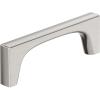 Amerock Merced 12 inch (305mm) Center-to-Center Golden Champagne Appliance Pull, BP37430BBZ(Satin Nickel)