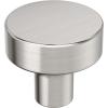 Amerock Merced 2 inch (51mm) Length Champagne Bronze Cabinet Knob, BP37421CZ(Satin Nickel)