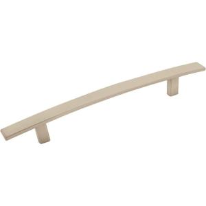 Amerock | Appliance Pull | Golden Champagne | 8 inch (203 mm) Center to Center | Cyprus | 1 Pack | Drawer Pull | Drawer Handle | Cabinet Hardware(Satin Nickel)