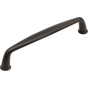 Amerock | Appliance Pull | Golden Champagne | 8 inch (203 mm) Center to Center | Kane | 1 Pack | Drawer Pull | Drawer Handle | Cabinet Hardware(Black Bronze)