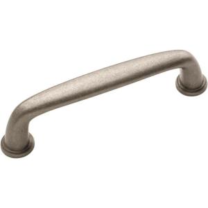 Amerock | Appliance Pull | Golden Champagne | 8 inch (203 mm) Center to Center | Kane | 1 Pack | Drawer Pull | Drawer Handle | Cabinet Hardware(Weathered Nickel)