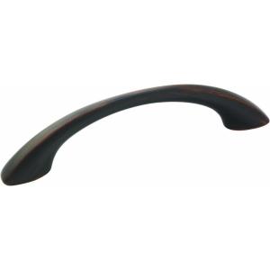 Amerock | Cabinet Pull | Oil Rubbed Bronze | 3-3/4 inch (96 mm) Center to Center | Vaile | 10 Pack | Drawer Pull | Drawer Handle | Cabinet Hardware(Oil Rubbed Bronze)