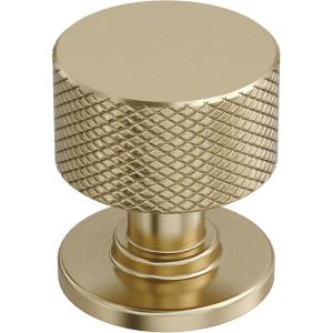 Amerock Balata 2 inch (51mm) Length Champagne Bronze Cabinet Knob, BP37621CZ(Golden Champagne)