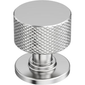 Amerock Balata 2 inch (51mm) Length Champagne Bronze Cabinet Knob, BP37621CZ(Polished Chrome)