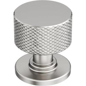 Amerock Balata 2 inch (51mm) Length Champagne Bronze Cabinet Knob, BP37621CZ(Polished Nickel)
